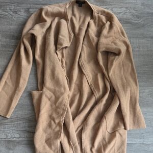 J. Crew Camel Drape Cardigan